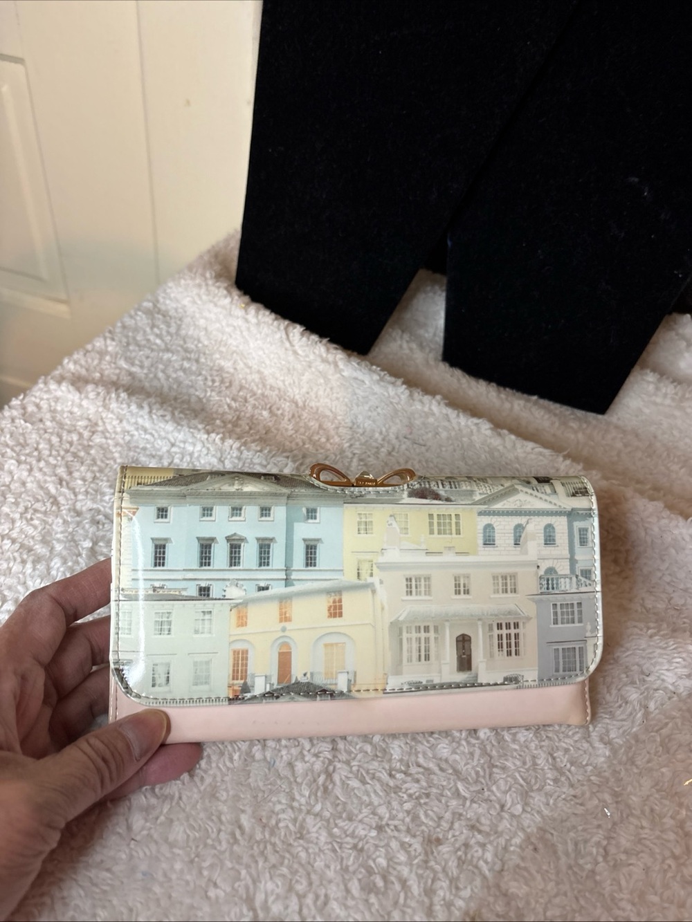 Ted Baker London Leather Wallet Multi color in EUC With Gold Hardware - Picture 8 of 13